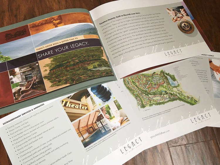 Legacy at Mill River brochure